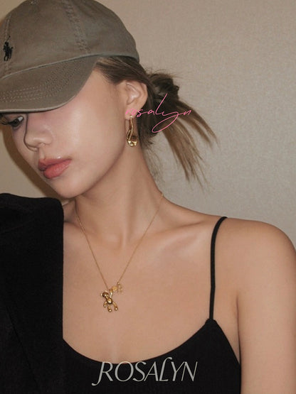 TWIST TEXTURE EARRINGS