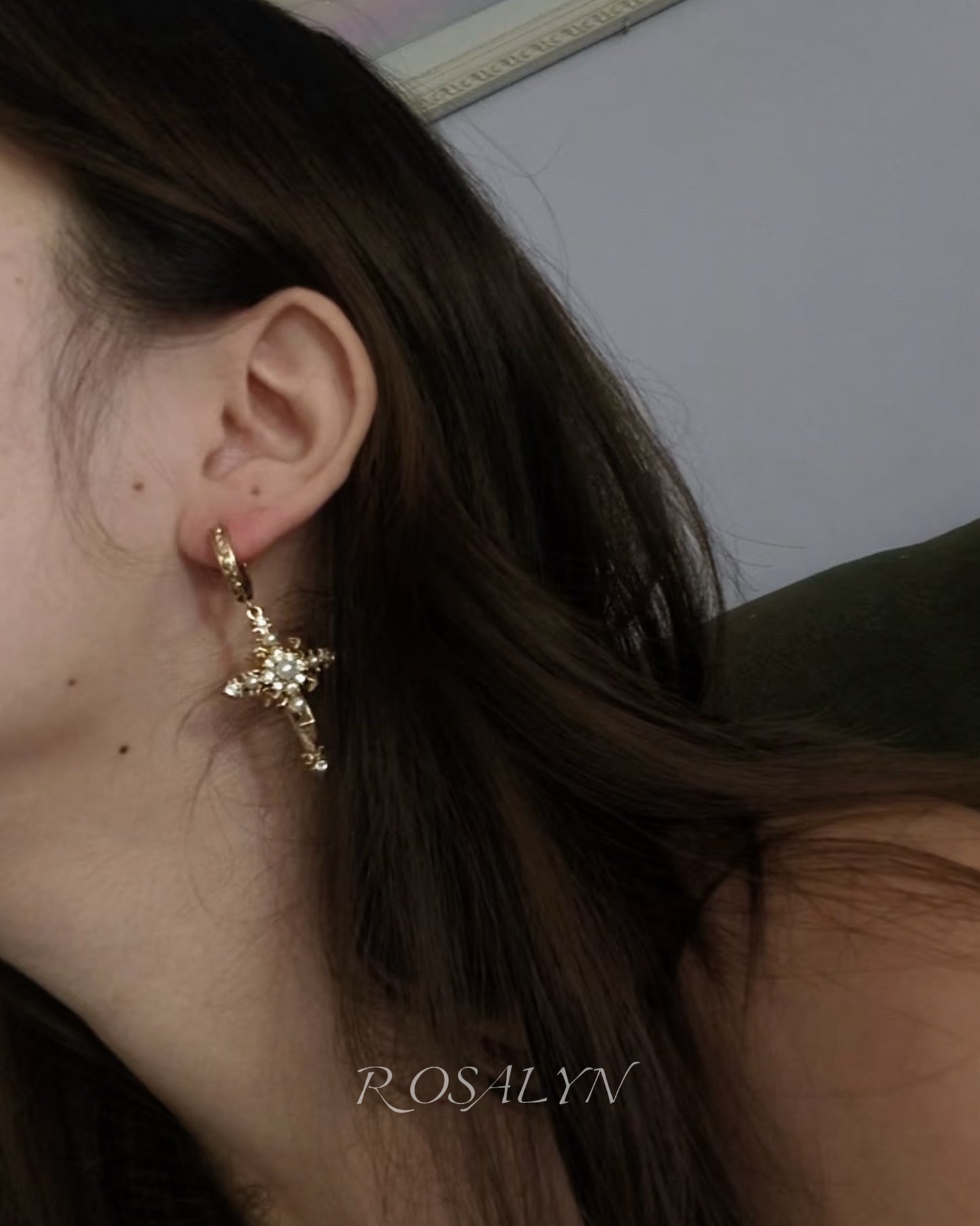 CROSS EARRINGS