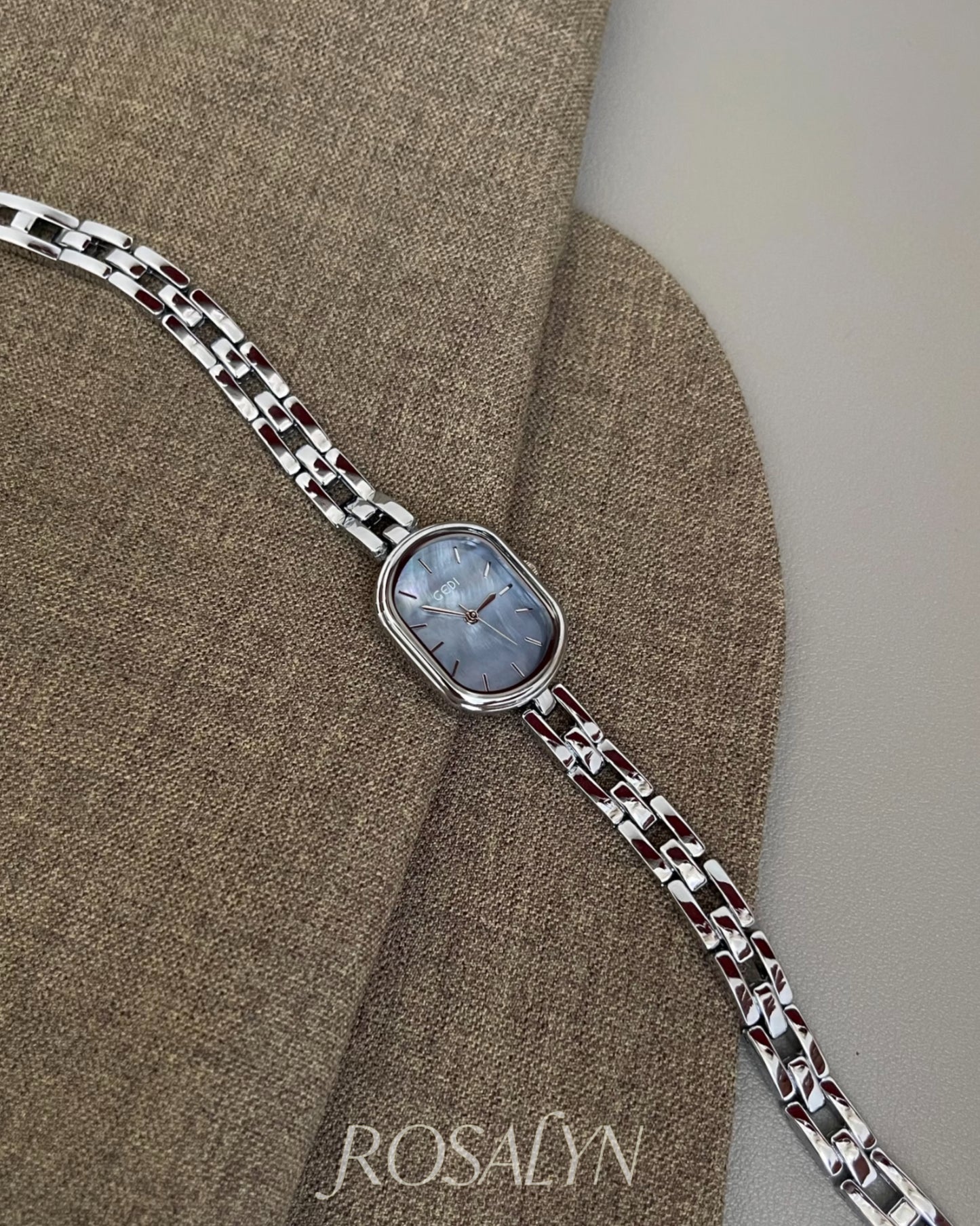 NATURAL MOTHER-OF-PEARL WATCH