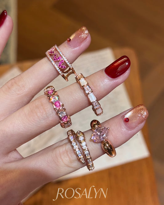 PEACH BLOSSOM LUCKY RING