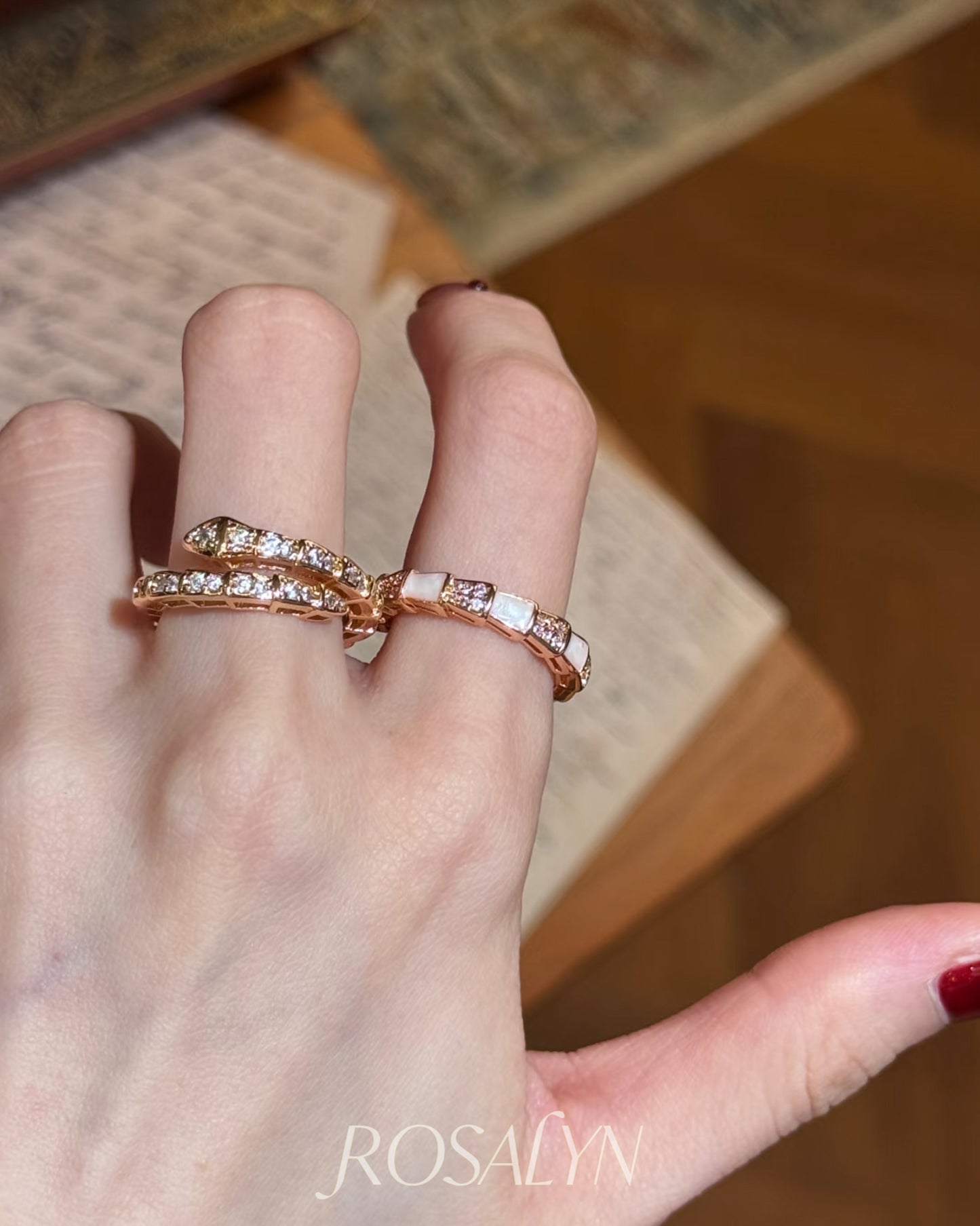 PEACH BLOSSOM LUCKY RING