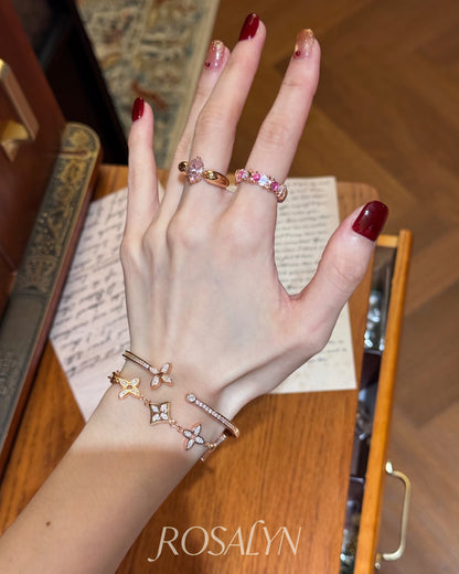 PEACH BLOSSOM LUCKY RING