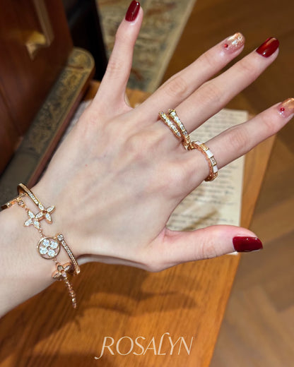 PEACH BLOSSOM LUCKY RING