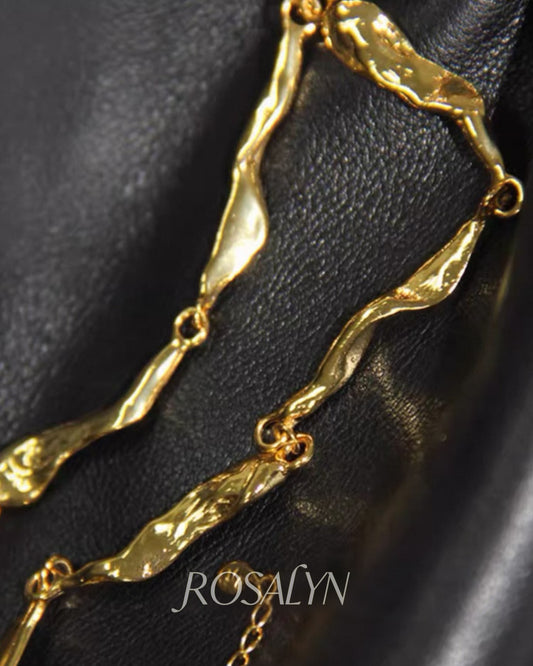 GOLD BRANCH NECKLACE